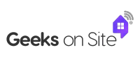 Geeks on Site logo